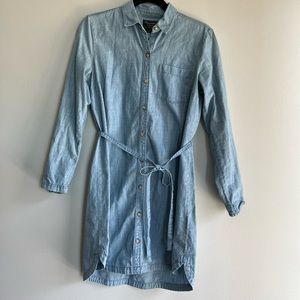 Abercrombie denim dress size small